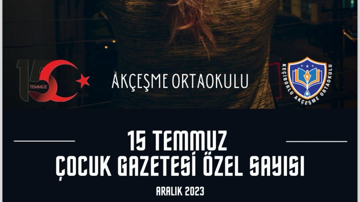 15 Temmuz Çocuk Gazetesi